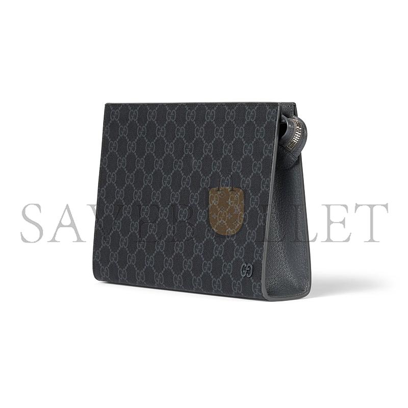 GUCCI BI-COLOR SMALL POUCH 768255 (26*18*6cm) GUCCI BI-COLOR SMALL POUCH 768255 (26*18*6cm)